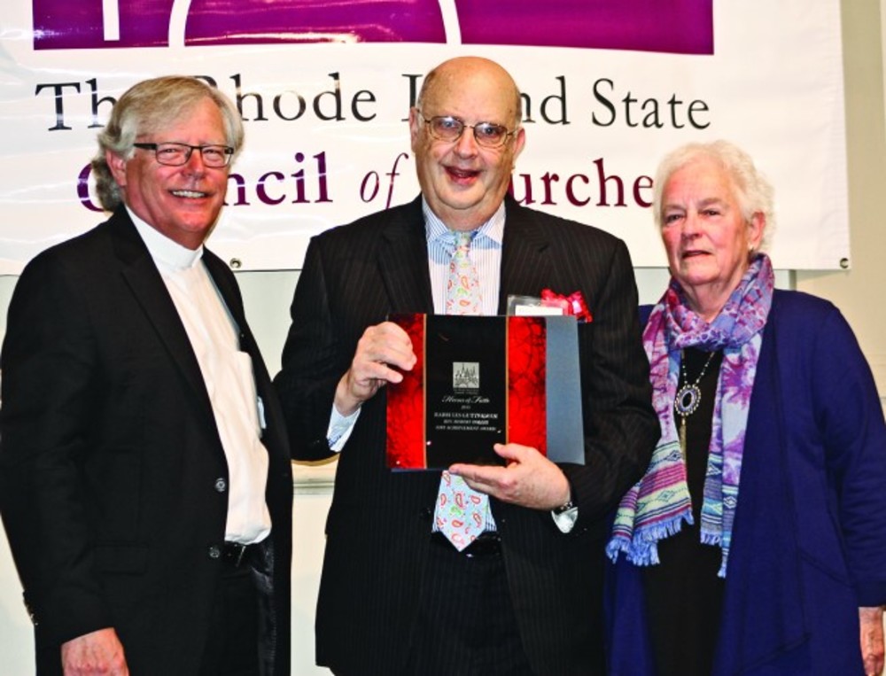 Rabbi Leslie Y. Gutterman with Rev. Donald Anderson and  Rev. Betsy Aldrich Garland. /PHOTO | RI STATE COUNCIL OF CHURCHES